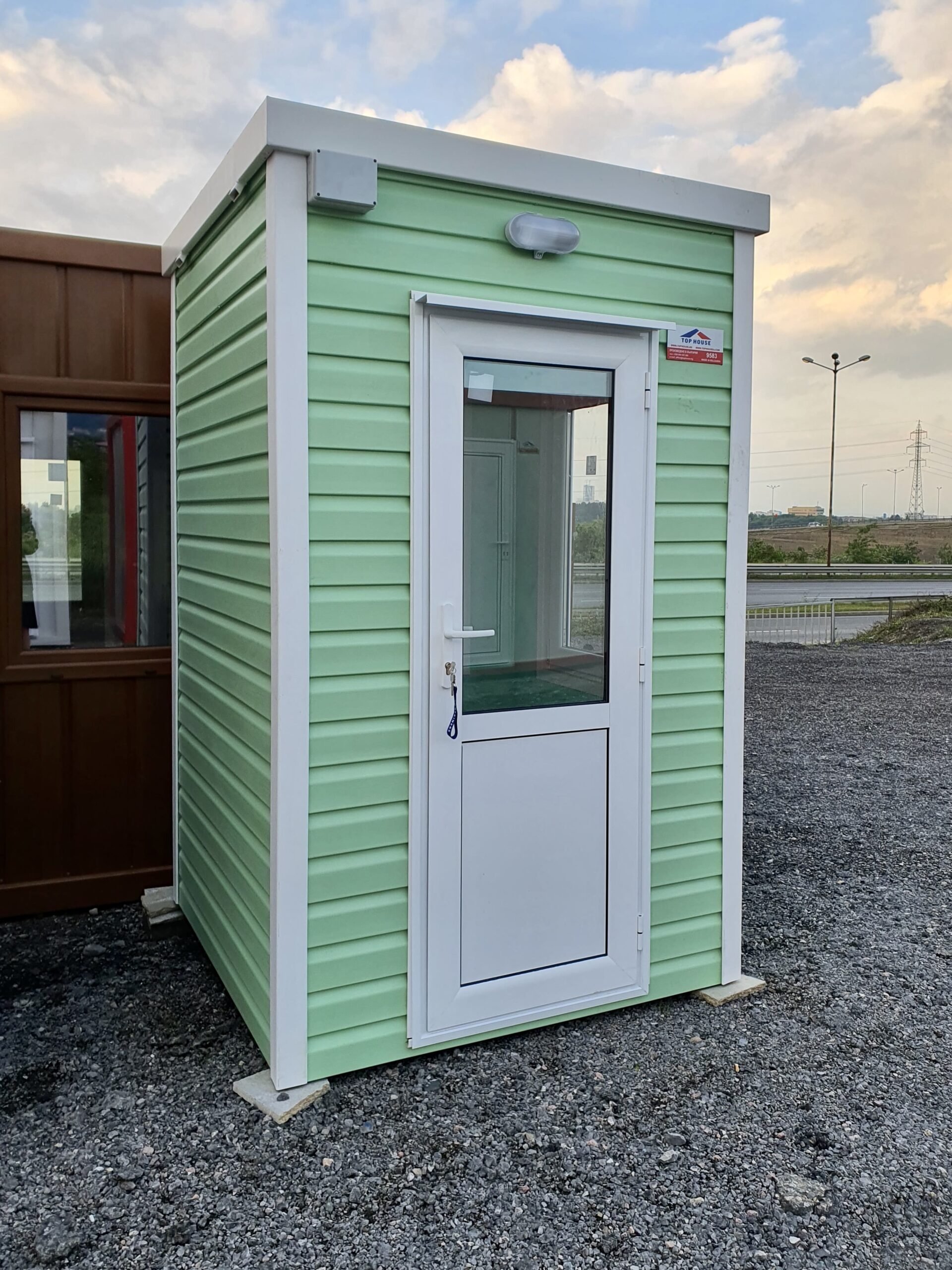 Guard Cabin Green Safe 1