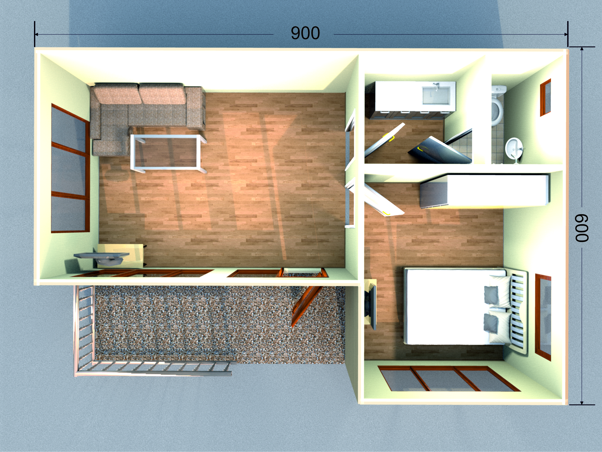 Mobiles Haus Sunshine Home 2