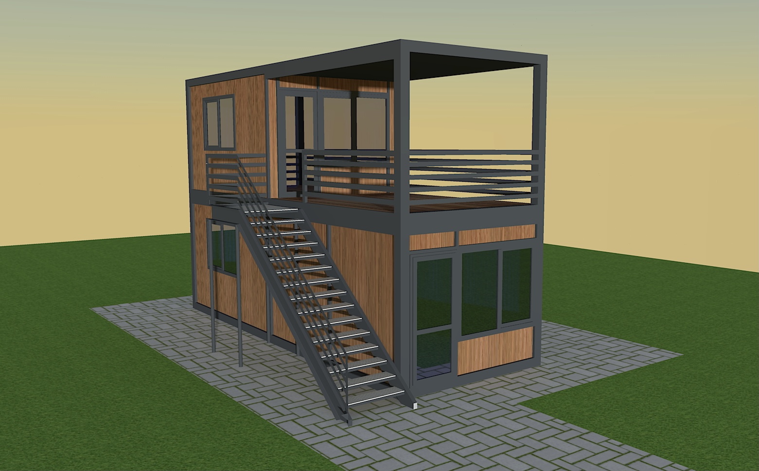 Container Complex Duplex 3