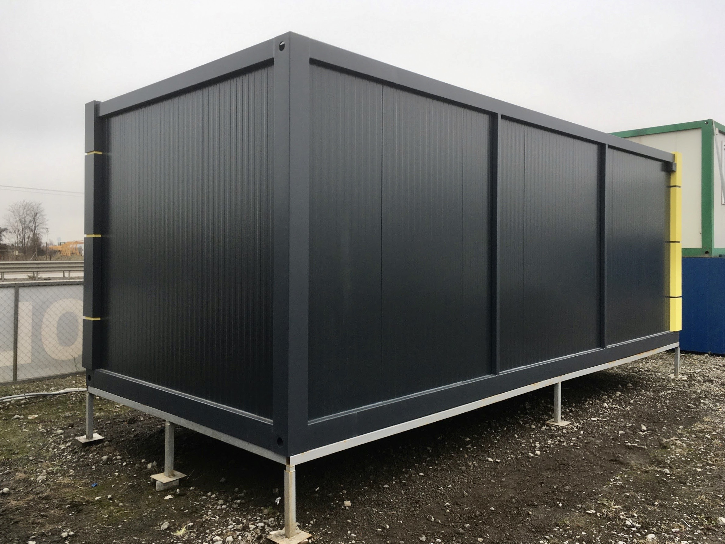 Mobile Office Container Black 4