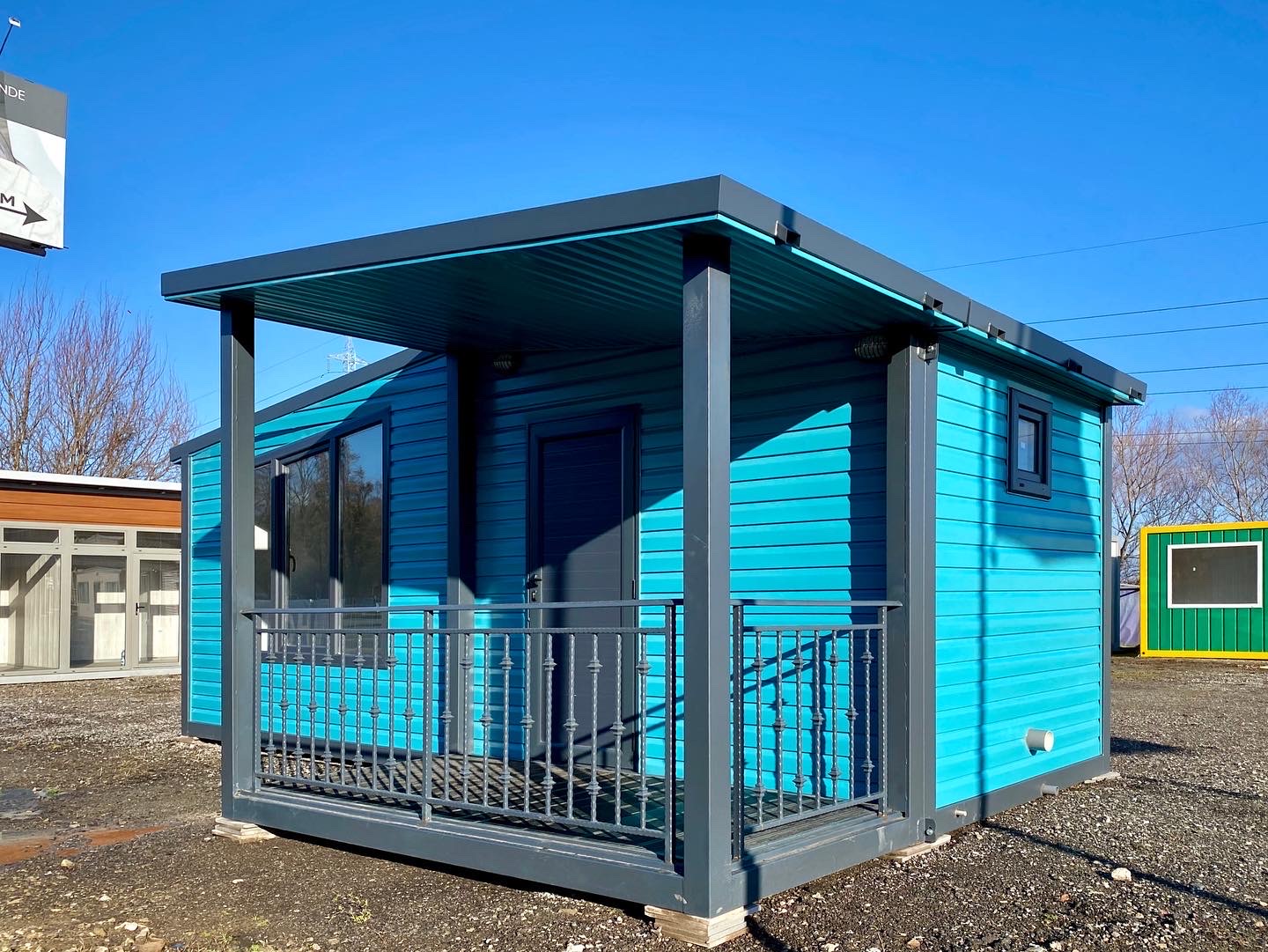 Mobile House Turquoise 2