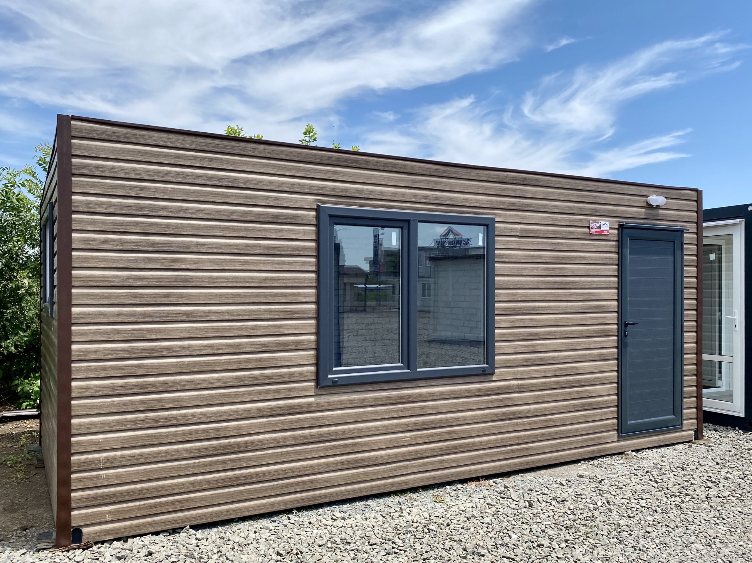 Wohncontainer Grau 2