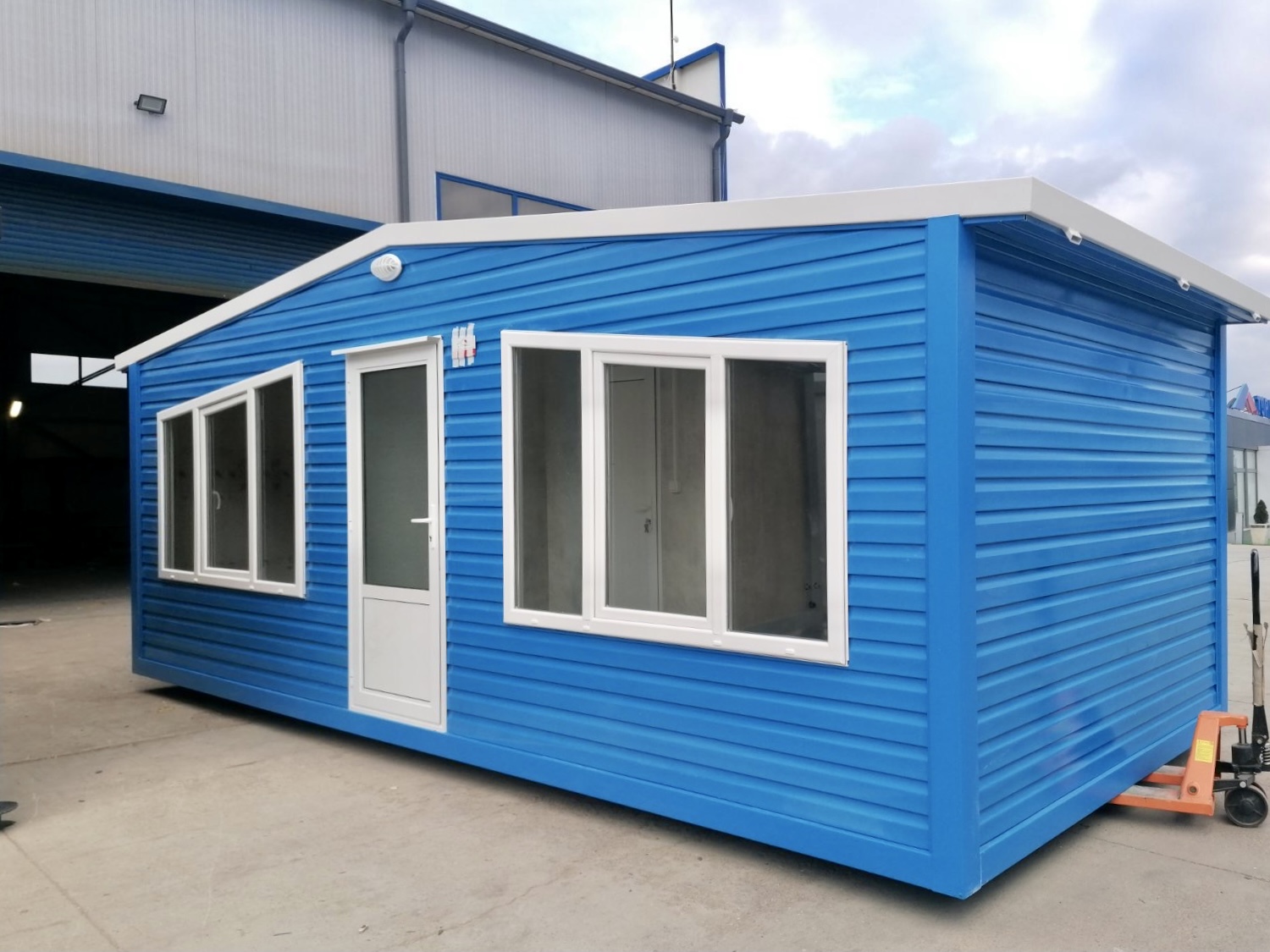 Residential Container Blue View 1