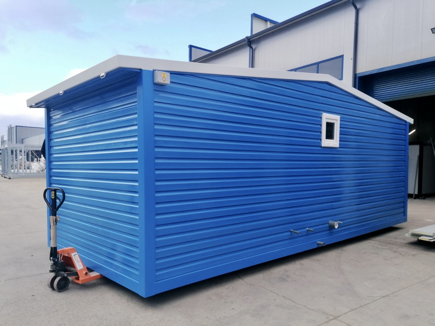 Residential Container Blue View 2