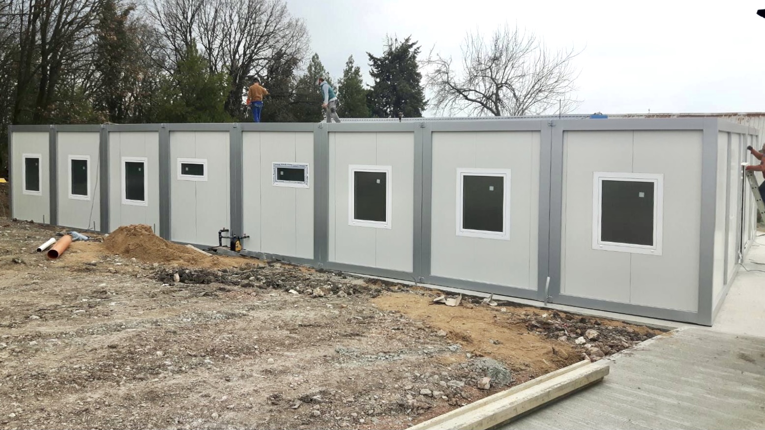Modular Container for Refugees Minimars 3