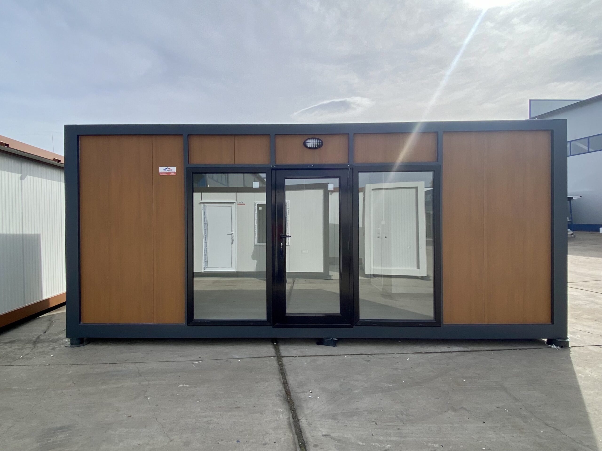 Mobile Office Container Paint 1
