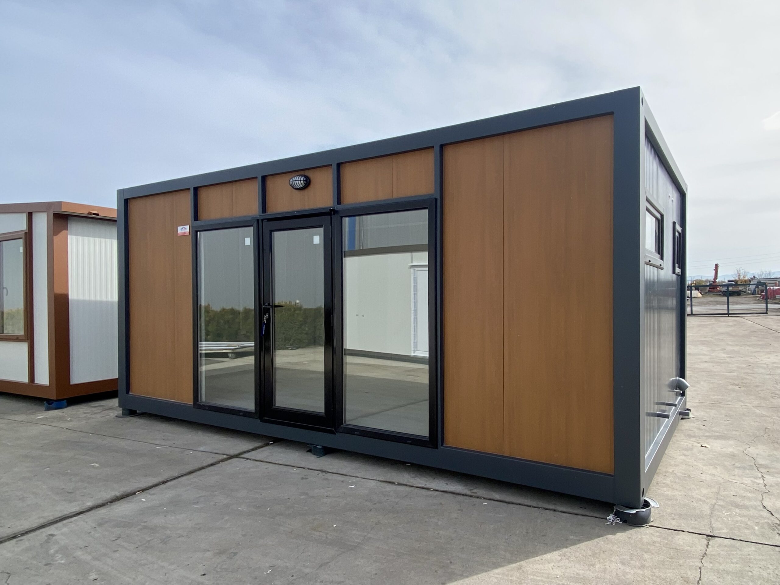 Mobile Office Container Paint 2