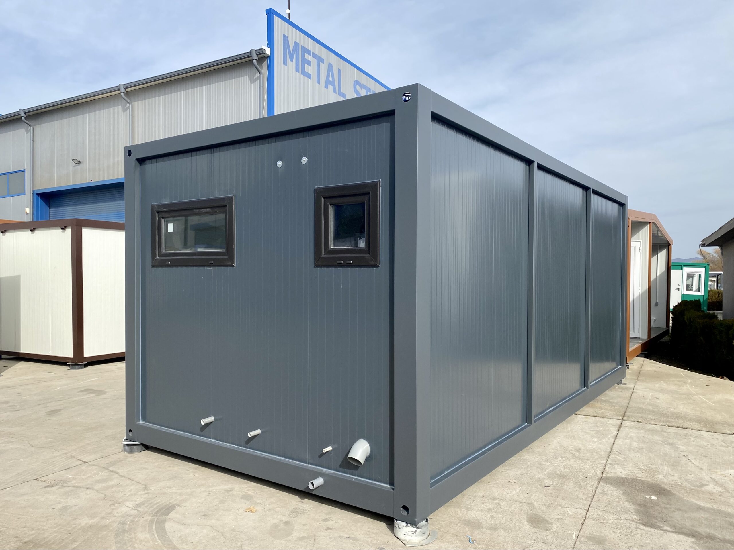 Mobile Office Container Paint 4